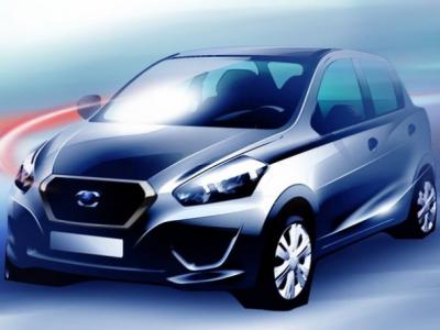 Datsun продемонстрировал тизер нового хэтчбека