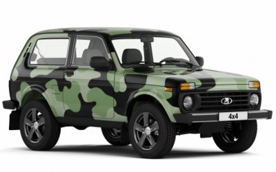 Lada 4х4 получит камуфляж