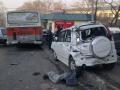 14.04.2011 - ДТП во Владивостоке. Автобус протаранил 18 машин.