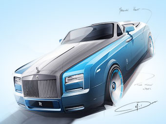 Rolls-Royce  Phantom 77 будет посвящен рекорду скорости