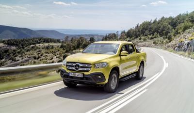 Mercedes показал первый серийный пикап