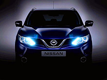 Nissan раскрыла переднюю часть нового Qashqai