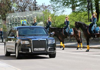 Лимузин Путина попал в тройку лучших президентских авто