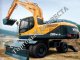 Колесный экскаватор Hyundai R210W 2014 года выпуска.